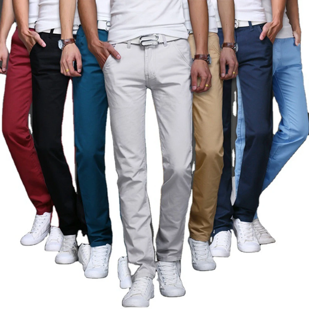 Classic 9 Color Casual Pants Men Spring summer New Business Fashion Comfortable Stretch Cotton Straigh Jeans Trousers
Classic 9 Color Casual Pants Men Spring summer New Business Fashion Comfortable Stretch Cotton Straigh Jeans Trousers