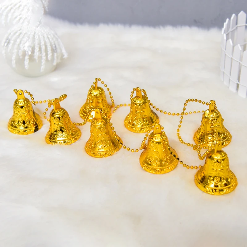 Home Decor Wedding Christmas Tree Pendant Small Bells Decoration Indoor Party Goods Ornaments New Year Creative Nordic Gifts
Home Decor Wedding Christmas Tree Pendant Small Bells Decoration Indoor Party Goods Ornaments New Year Creative Nordic Gifts