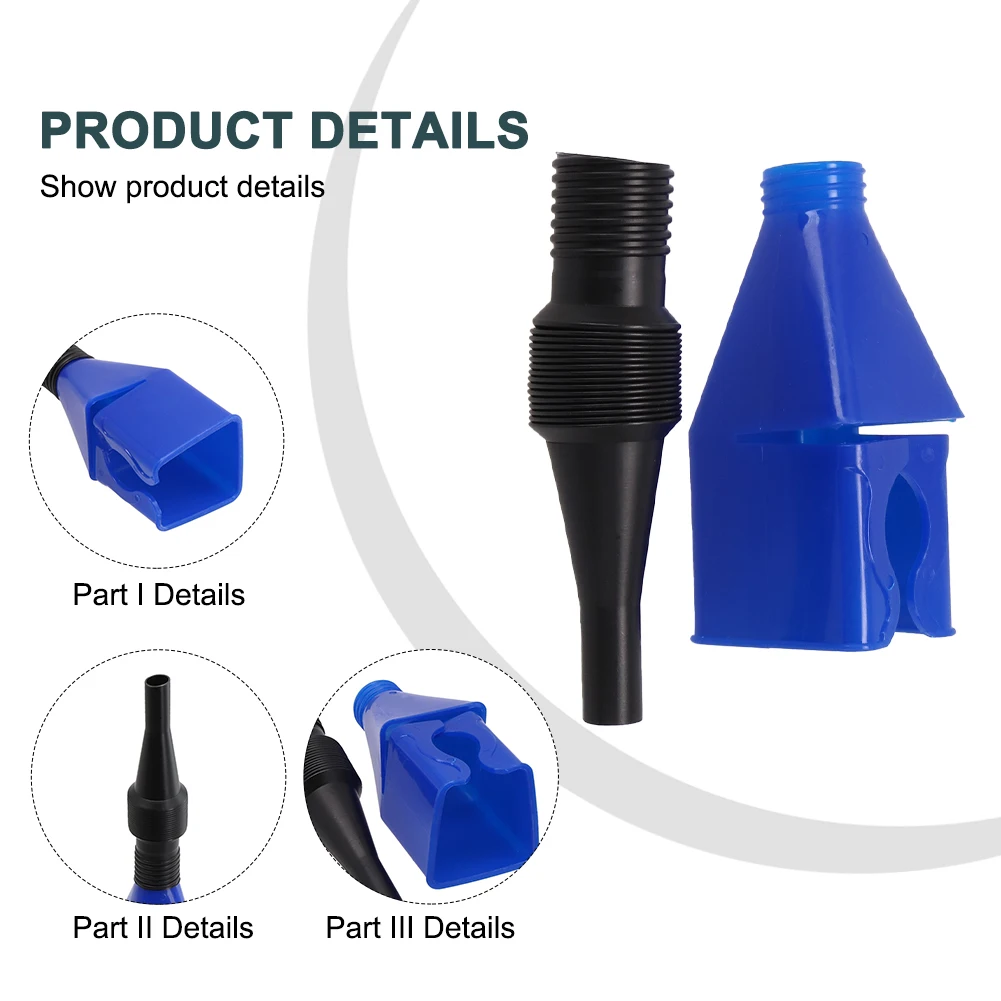 1pc Flexible Draining Tool Snap Funnel Multi-Purpose ABS Fold Engine Oil Funnel Tool Universal Car Repair Tool
1pc Flexible Draining Tool Snap Funnel Multi-Purpose ABS Fold Engine Oil Funnel Tool Universal Car Repair Tool