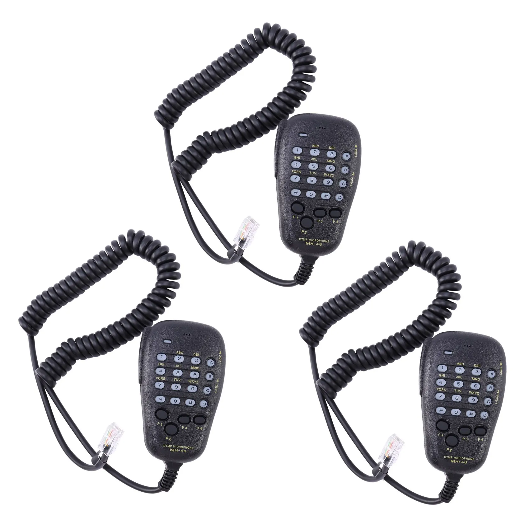 

3X Speaker for YAESU MH-48 MH-48A6J DTMF Speaker Microphone for FT-8800R FT-8900R FT-7900R FT-1807 FT-7800R FT-2900R