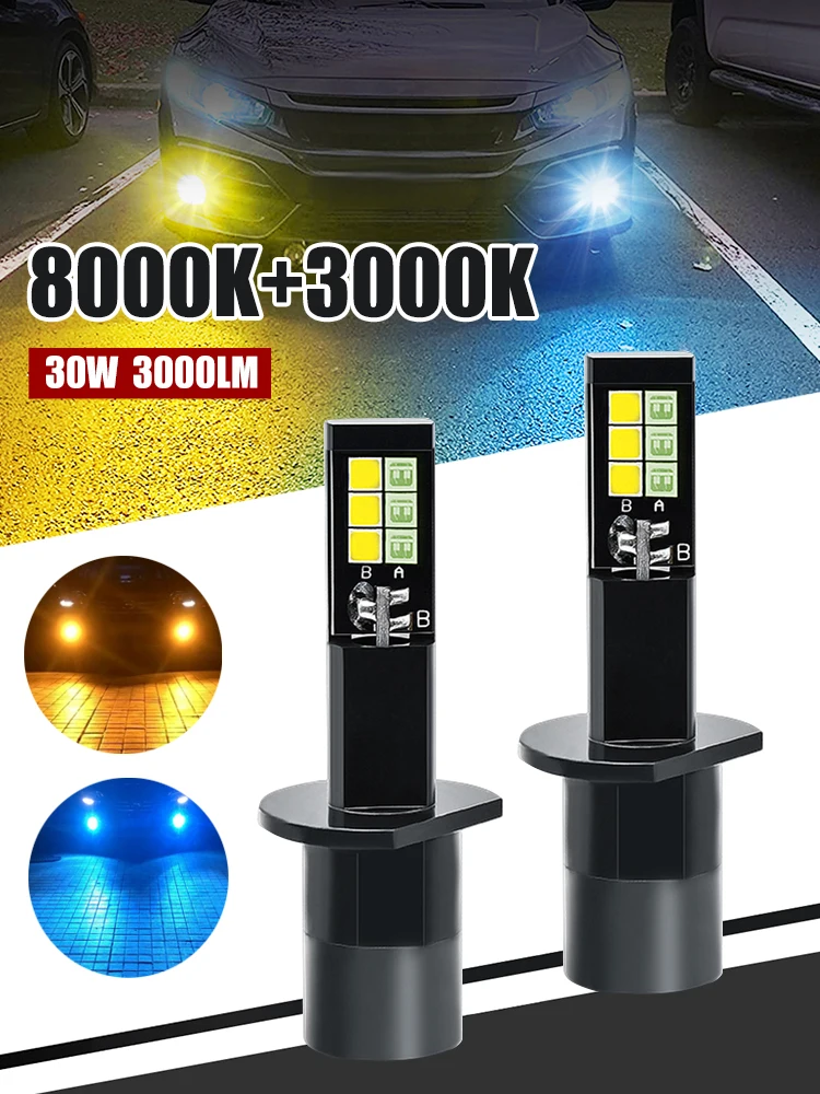 Car Lens Car Fog Lights Diode Driving Dual Color H3 H7 H11 H8 H9 HB3 HB4 9005 9006 H27 880 881 H4 Car Bulb Ice BlueWhite Yellow
Car Lens Car Fog Lights Diode Driving Dual Color H3 H7 H11 H8 H9 HB3 HB4 9005 9006 H27 880 881 H4 Car Bulb Ice BlueWhite Yellow