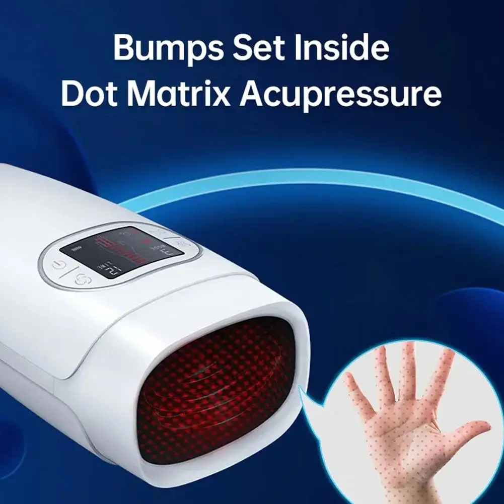 1pcs Hand Massager Wrist Arthrity Relief Palm Acupoint Heated Compression Relax Air Finger Massage Physiotherapy Product Ma V9Y4
1pcs Hand Massager Wrist Arthrity Relief Palm Acupoint Heated Compression Relax Air Finger Massage Physiotherapy Product Ma V9Y4