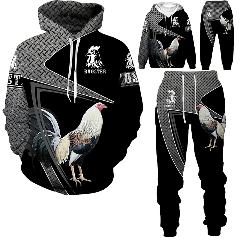 Autumn Winter 3D Animal Ferocious Wolf Printed Men's Hooded Sweater Set Male Sportswear Tracksuit Long Sleeve Men Clothing Suit
Autumn Winter 3D Animal Ferocious Wolf Printed Men's Hooded Sweater Set Male Sportswear Tracksuit Long Sleeve Men Clothing Suit