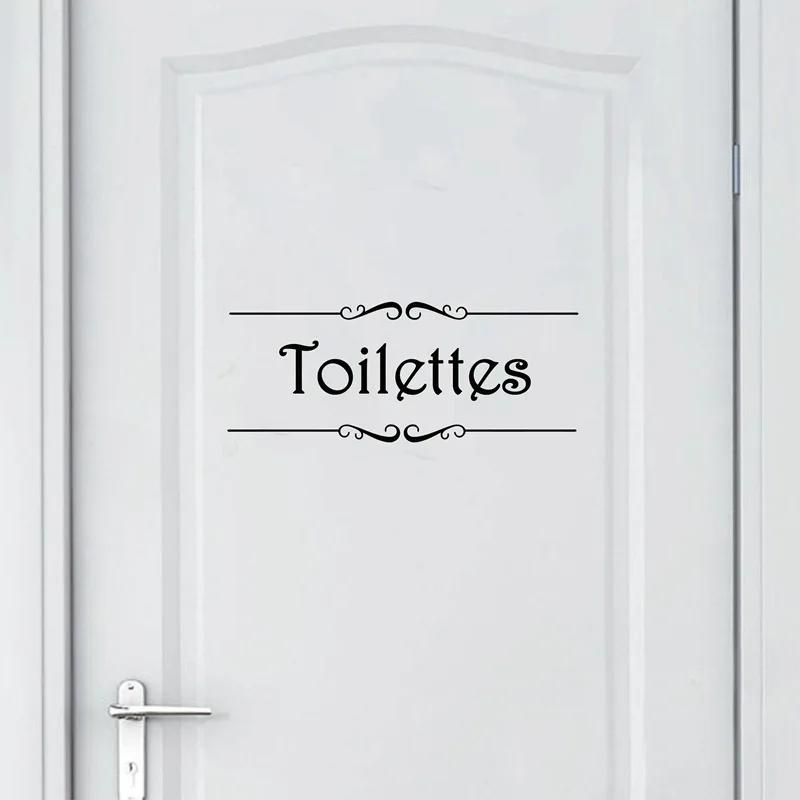 Porte Salle de bain et Toilettes Wall Sticker French Bathroom Toilet Door Sticker Mural Decals Vinyl Wall Sticker Home Decor
Porte Salle de bain et Toilettes Wall Sticker French Bathroom Toilet Door Sticker Mural Decals Vinyl Wall Sticker Home Decor