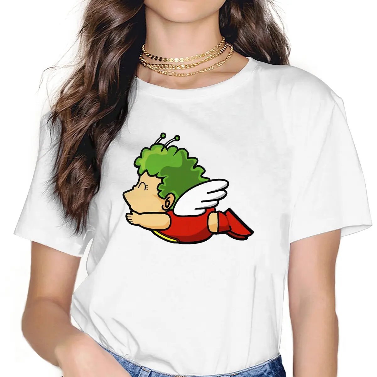Gatchan Dr Slump Anime Women T Shirt Fibre Grunge O-Neck TShirt Harajuku 
Gatchan Dr Slump Anime Women T Shirt Fibre Grunge O-Neck TShirt Harajuku