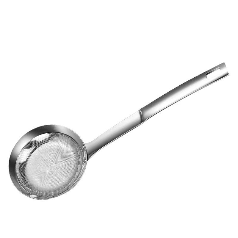 Сетчатый дуршлаг из нержавеющей стали, дуршлаг из тонкой сетки, кухонный дуршлаг с длинной ручкой
Сетчатый дуршлаг из нержавеющей стали, дуршлаг из тонкой сетки, кухонный дуршлаг с длинной ручкой