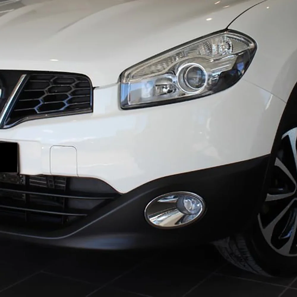 Фото Для Nissan Qashqai + 2 / Dualis Ti Facelift 2010 2011 2012 2013 хромированная передняя - купить