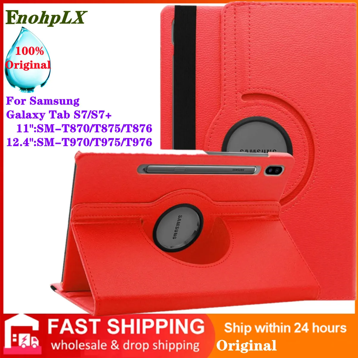 Чехол для планшета с вращающимся на 360 градусов кронштейном, кожаный чехол-книжка для Samsung Galaxy Tab S7 FE Plus, чехол для 10,1-дюймового телефона, флип-...
Чехол для планшета с вращающимся на 360 градусов кронштейном, кожаный чехол-книжка для Samsung Galaxy Tab S7 FE Plus, чехол для 10,1-дюймового телефона, флип-...