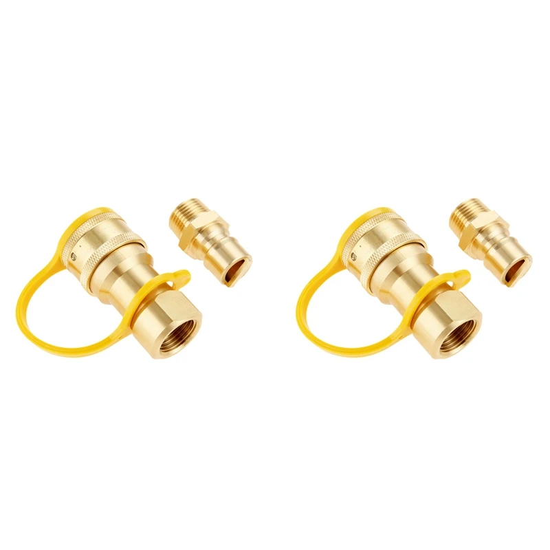 2X 1/2 Inch Solid Brass Gas Propane Quick Connect Disconnect Fitting Connector Adapter
2X 1/2 Inch Solid Brass Gas Propane Quick Connect Disconnect Fitting Connector Adapter
