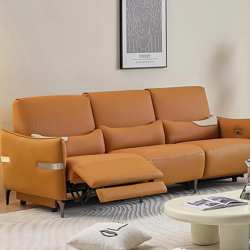 Nordic Leather Couch Relax Armchair Comfortable Italian Style Lazy Control 3-people Sofa Wohnzimmer Sofas Home Furniture WXHYH
Nordic Leather Couch Relax Armchair Comfortable Italian Style Lazy Control 3-people Sofa Wohnzimmer Sofas Home Furniture WXHYH