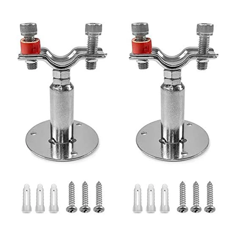 Adjustable Stainless Steel Pipe Supports Wall/Ceiling Mount Clamp Bracket Set Kit Fit For 1 Inch Diameter Pipe, 2PCS
Adjustable Stainless Steel Pipe Supports Wall/Ceiling Mount Clamp Bracket Set Kit Fit For 1 Inch Diameter Pipe, 2PCS