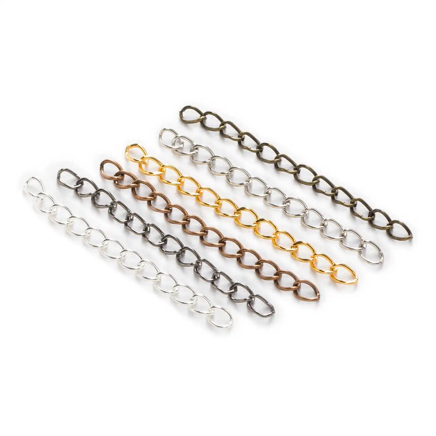 50pcs Bulk Necklace bracelet Extender Extension Tail Chain Findings Jewelry Making DIY 5cm
50pcs Bulk Necklace bracelet Extender Extension Tail Chain Findings Jewelry Making DIY 5cm