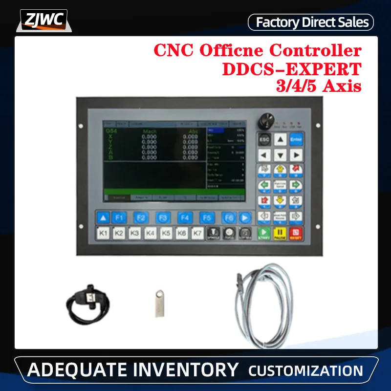 

Newly upgraded CNC offline controller DDCS-EXPERT 3/4/5 axis 1MHz G code for CNC machining and engraving instead of DDCSV3.1