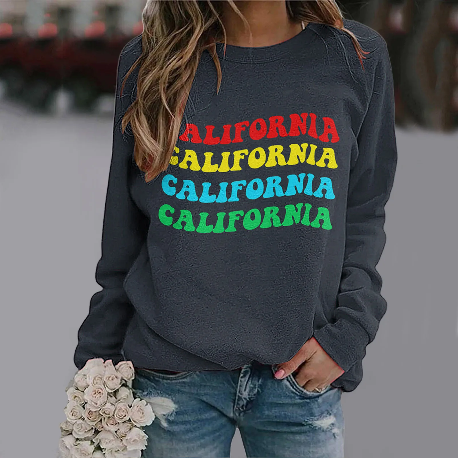 Толстовка Женская с круглым вырезом, Повседневный пуловер на молнии, Свободный свитшот с капюшоном и длинным рукавом, флисовая рубашка
Толстовка Женская с круглым вырезом, Повседневный пуловер на молнии, Свободный свитшот с капюшоном и длинным рукавом, флисовая рубашка