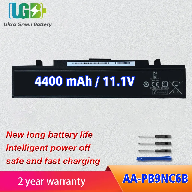 UGB New AA-PB9NC6B AA-PB9NS6B Battery For Samsung PL9NC6W NP350V5C PB9NS6B PB9NC6B R580 Q460 R468 R525 R429 RV511
UGB New AA-PB9NC6B AA-PB9NS6B Battery For Samsung PL9NC6W NP350V5C PB9NS6B PB9NC6B R580 Q460 R468 R525 R429 RV511