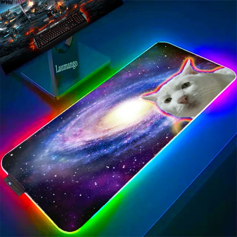 Pc Gaming Computers Anime Accessories Computer Desk Gamer Keyboard Pad Mouse Diy The Space CatMousepad Rgb Game Mat Play Mat Pad
Pc Gaming Computers Anime Accessories Computer Desk Gamer Keyboard Pad Mouse Diy The Space CatMousepad Rgb Game Mat Play Mat Pad