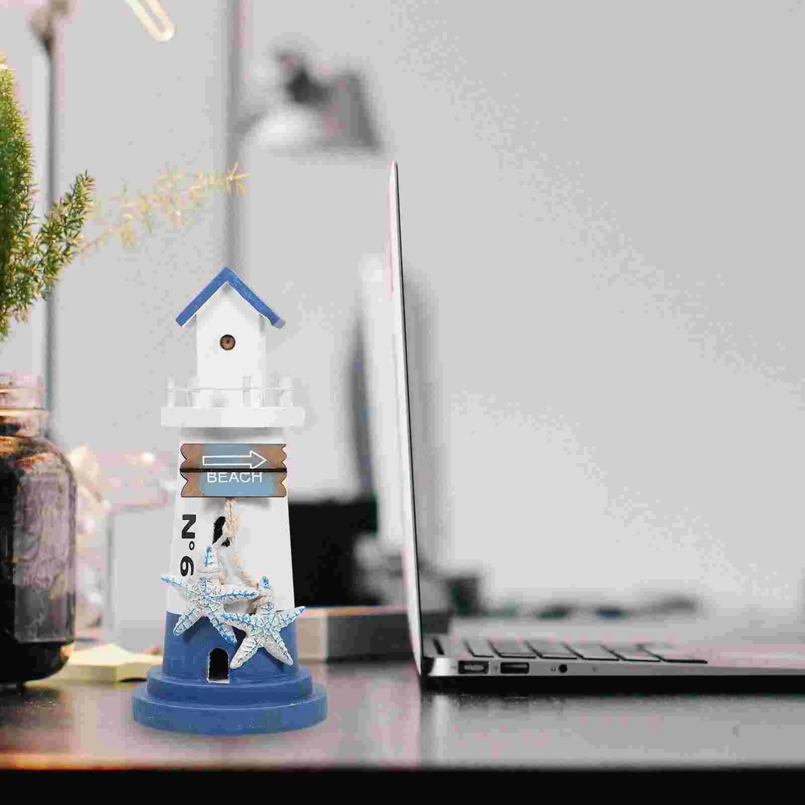 Wood Decor Lighthouse Ornaments Nautical The Mediterranean 9.5X9.5CM MDF Coastal Seaside
Wood Decor Lighthouse Ornaments Nautical The Mediterranean 9.5X9.5CM MDF Coastal Seaside