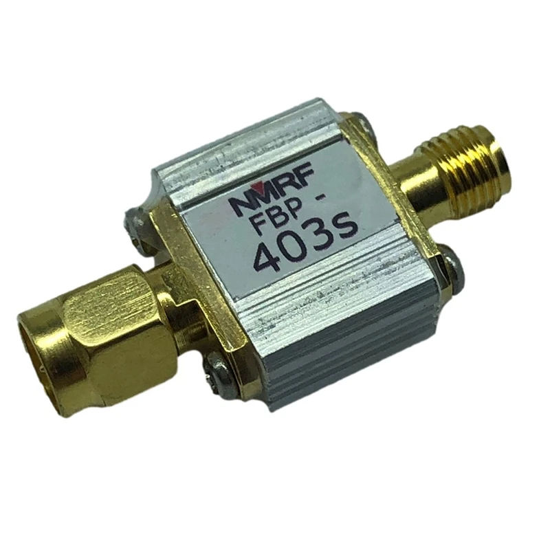 FBP-403S RF Coaxial Bandpass Filter 403 Mhz SAW Bandpass Filter 1DB Bandwidth 4Mhz
FBP-403S RF Coaxial Bandpass Filter 403 Mhz SAW Bandpass Filter 1DB Bandwidth 4Mhz