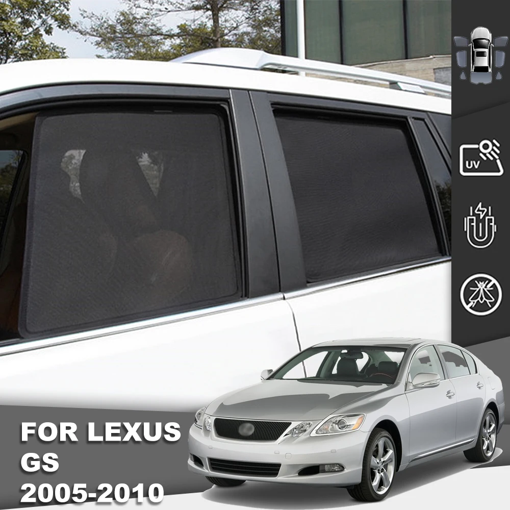 For Lexus GS 2005-2010 300 350 GS450H Magnetic Car Sunshades Front Windshield Mesh Curtain Rear Side Window Sun Shade Visor
For Lexus GS 2005-2010 300 350 GS450H Magnetic Car Sunshades Front Windshield Mesh Curtain Rear Side Window Sun Shade Visor