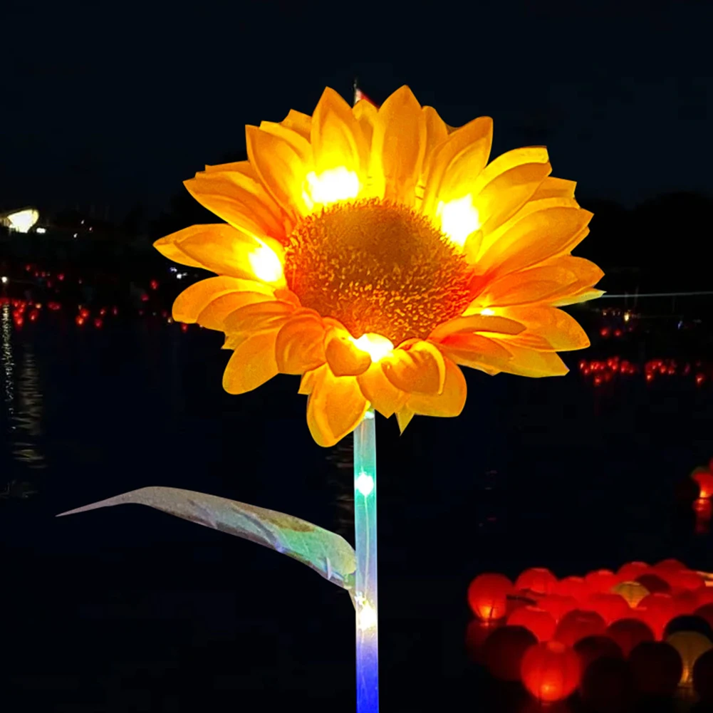 Sunflower Lights Outdoor Garden Decor Solar Flowers Stakes as Front Yard Decor Path Lighting Patio Decoracion
Sunflower Lights Outdoor Garden Decor Solar Flowers Stakes as Front Yard Decor Path Lighting Patio Decoracion