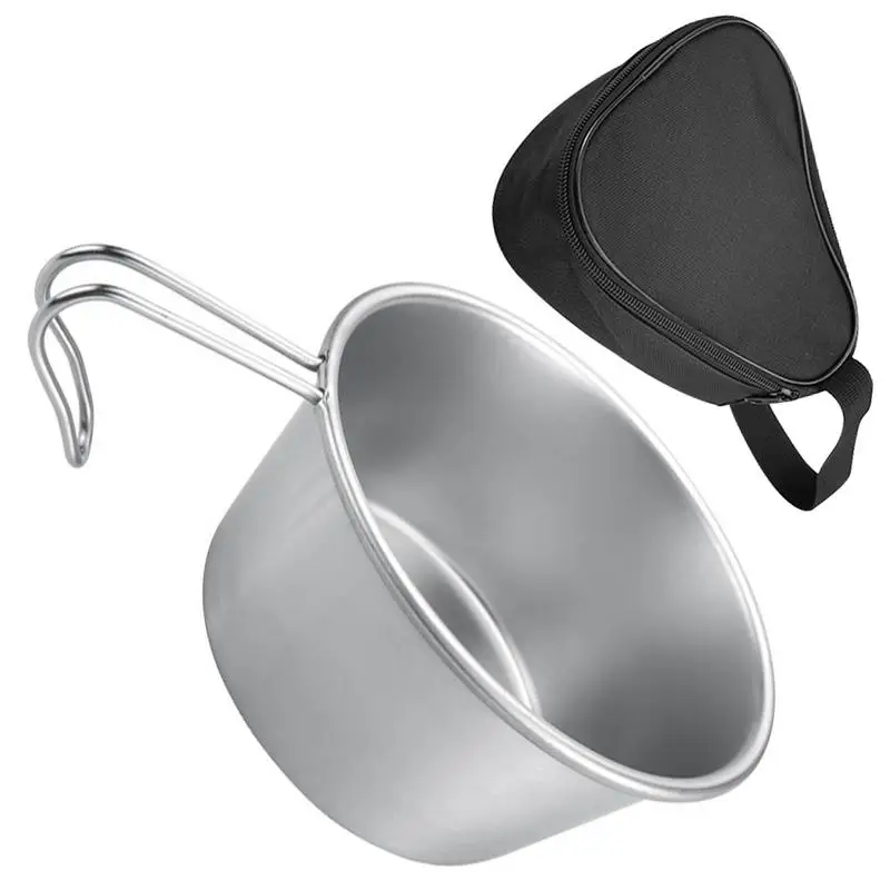 Outdoor Camping Bowl with Foldable Handle for Outdoor Camping Hiking Backpacking Picnic Stainless Steel Bowl Tableware Hot Sale
Outdoor Camping Bowl with Foldable Handle for Outdoor Camping Hiking Backpacking Picnic Stainless Steel Bowl Tableware Hot Sale