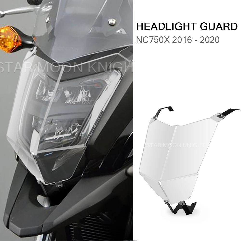 For Honda NC750X NC 750 X 2016 - 2018 2019 2020 Motorcycle Accessories Headlight Protector Light Cover Protective Guard Acrylic
For Honda NC750X NC 750 X 2016 - 2018 2019 2020 Motorcycle Accessories Headlight Protector Light Cover Protective Guard Acrylic