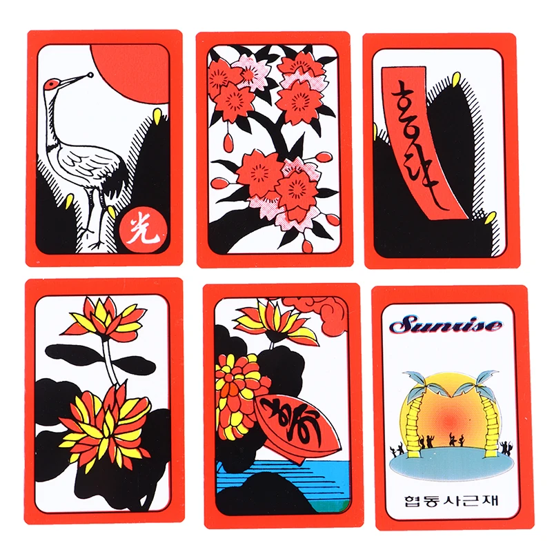 Карты Hanafuda для игры в маджонг Gostop Go Stop, популярные настольные игры в корейском и японском стиле
Карты Hanafuda для игры в маджонг Gostop Go Stop, популярные настольные игры в корейском и японском стиле