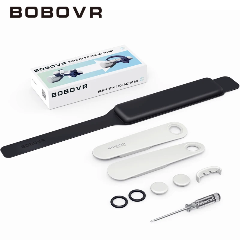 BOBOVR Strap Retrofit Kit Convert M2 Pro M2 PLUS to M1 Head Strap Honeycomb Pad widened top Belte DIY Tool for M2 Strap
BOBOVR Strap Retrofit Kit Convert M2 Pro M2 PLUS to M1 Head Strap Honeycomb Pad widened top Belte DIY Tool for M2 Strap