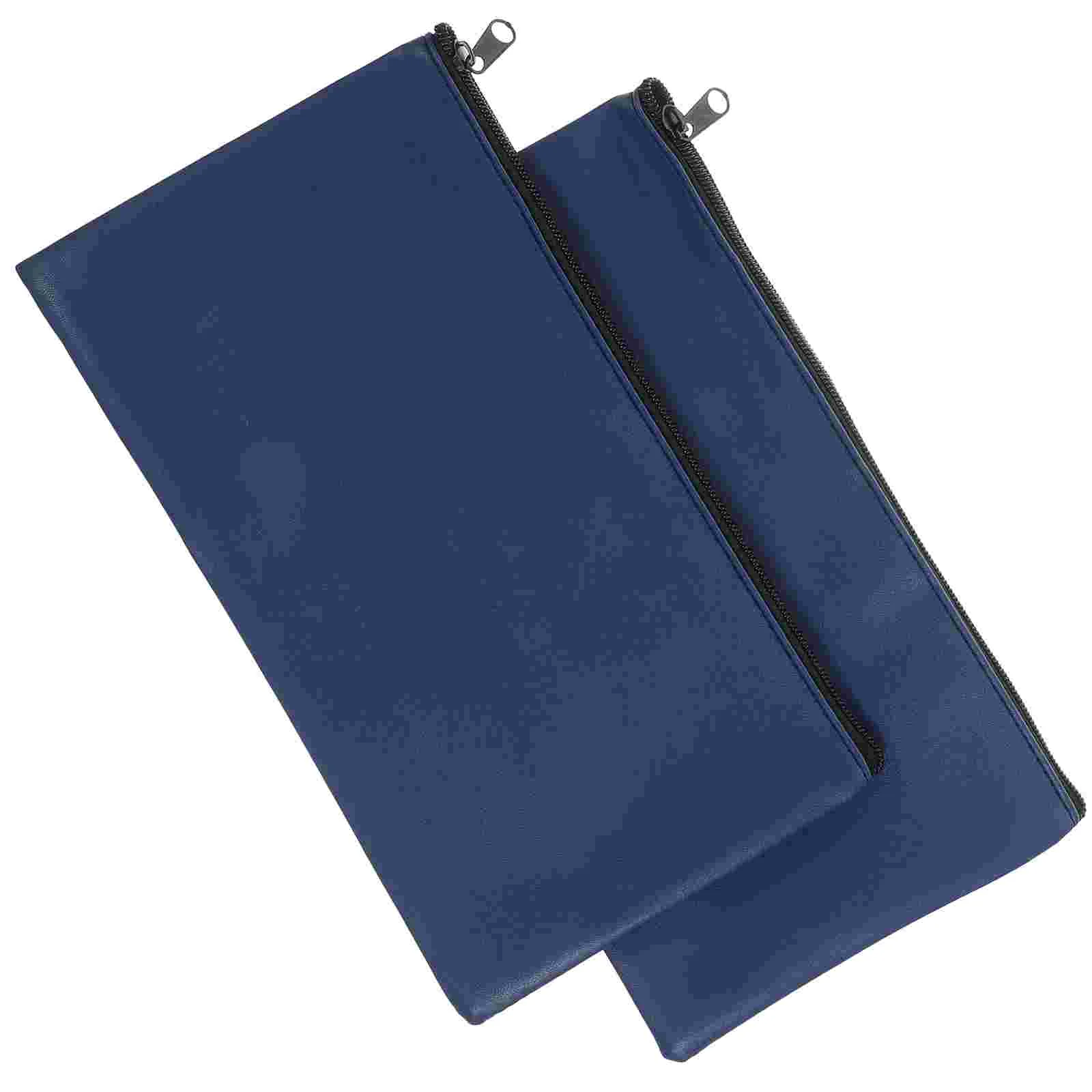 2 Pcs Protect Cash Bags Zipper Pouch Handbags Zippered Pouches Organization Receipt Holder
2 Pcs Protect Cash Bags Zipper Pouch Handbags Zippered Pouches Organization Receipt Holder