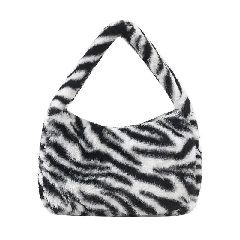 INS Fashion Leopard Bags For Women Soft Plush Shoulder Bags Female Large Capacity Travel Bag Winter Warm Fluffy Totes Storage
INS Fashion Leopard Bags For Women Soft Plush Shoulder Bags Female Large Capacity Travel Bag Winter Warm Fluffy Totes Storage