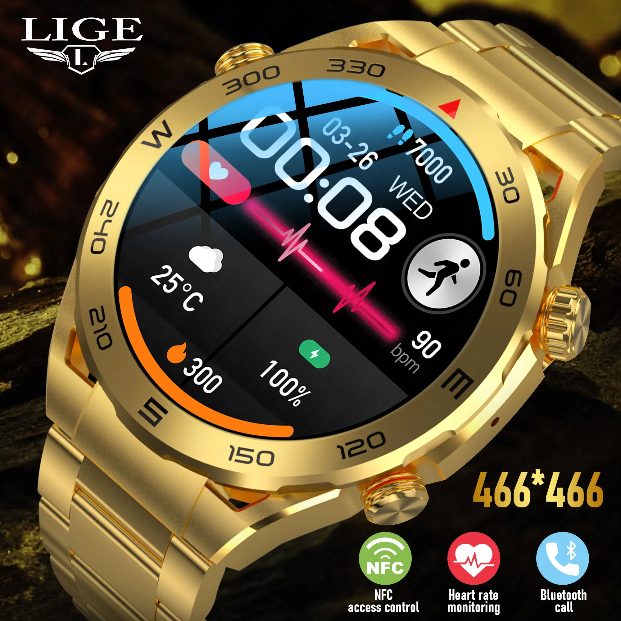 For Men Huawei Watch Bluetooth Call Smart Watch AMOLED Barometric Altitude Sport Watch Waterproof NFC Smartwatch Wireless Charge
For Men Huawei Watch Bluetooth Call Smart Watch AMOLED Barometric Altitude Sport Watch Waterproof NFC Smartwatch Wireless Charge