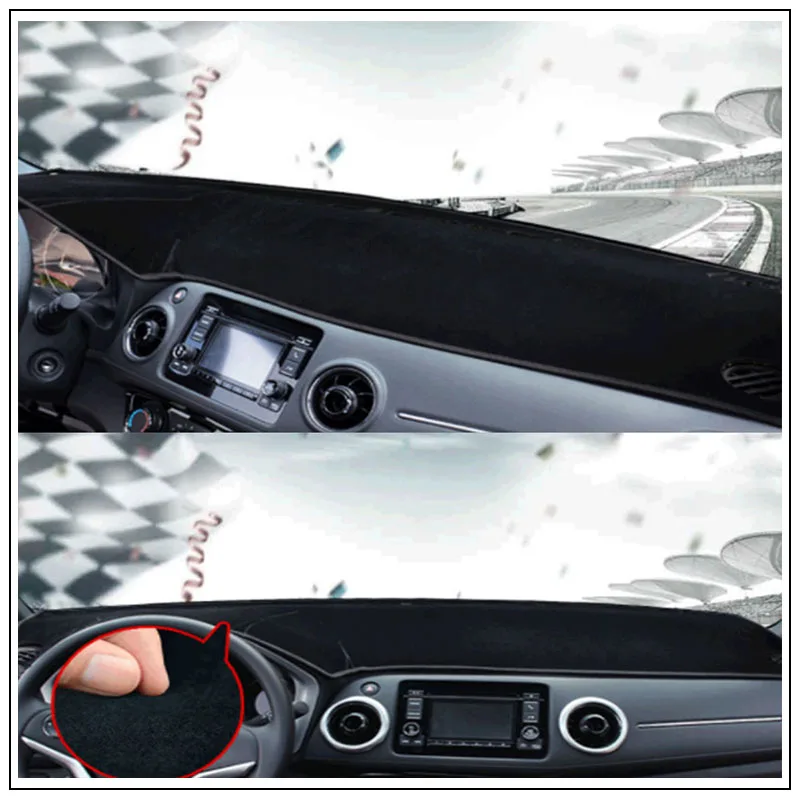 Чехол на приборную панель автомобиля для России Kia Rio 3 2012 2013 2014 2015 2016 | Автомобили и