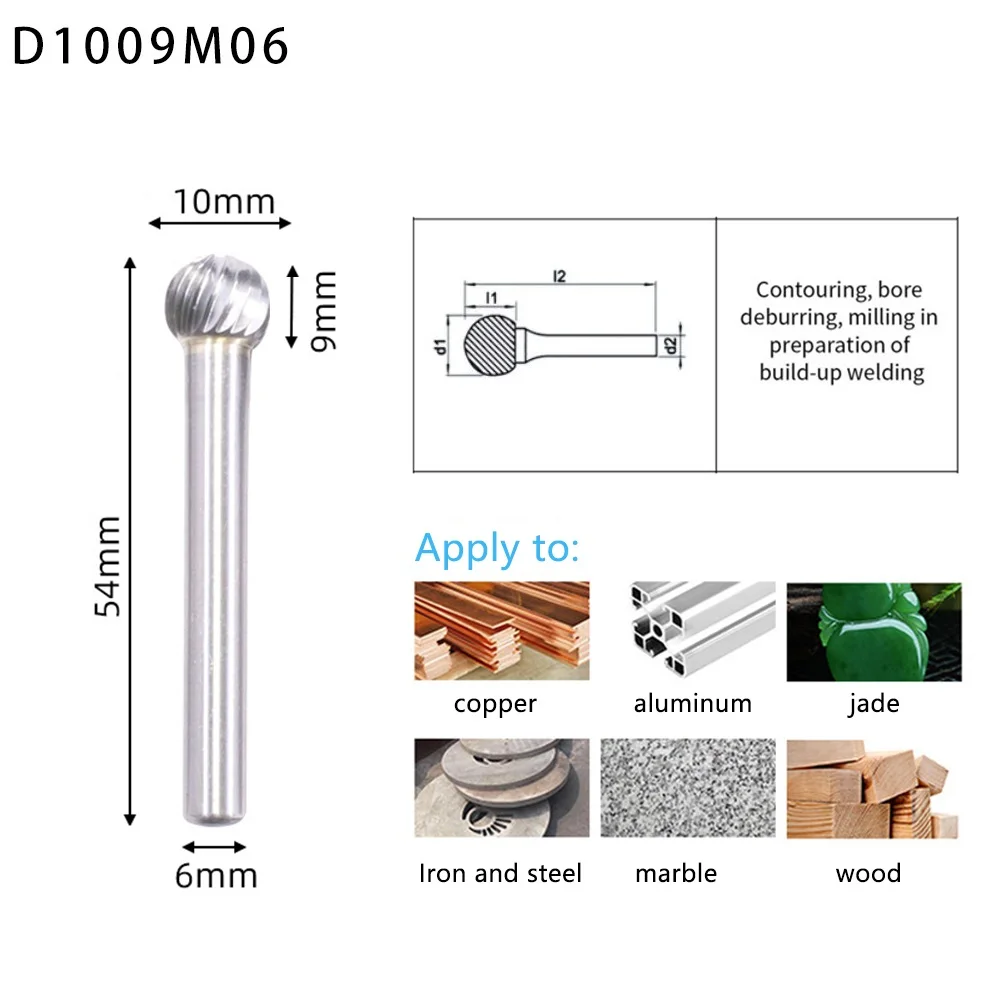 Alloy Brass Bronze Burr Router Grinding Single/Double Cutter 6pcs 6x Cemented Carbide Cutting HRC70 Routing Set
Alloy Brass Bronze Burr Router Grinding Single/Double Cutter 6pcs 6x Cemented Carbide Cutting HRC70 Routing Set