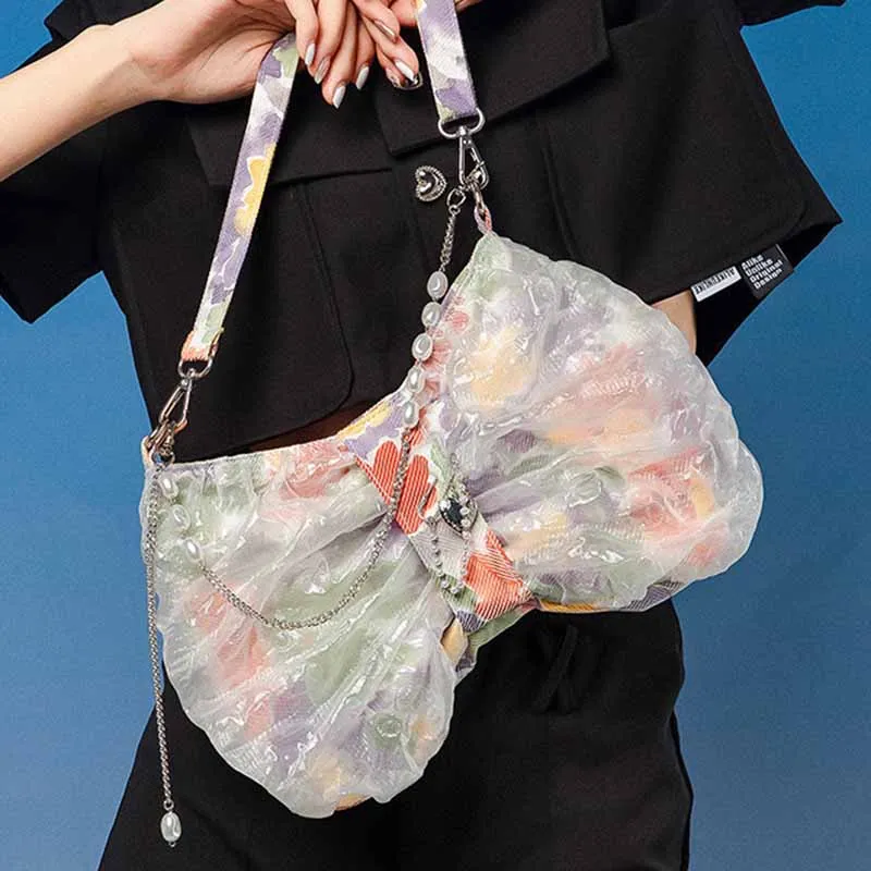 Summer New 2022 Trend Portable Shoulder Women Fashion Bag Chain Ladies Student High Quality Lightweight Exquisite Bow Tie Small
Summer New 2022 Trend Portable Shoulder Women Fashion Bag Chain Ladies Student High Quality Lightweight Exquisite Bow Tie Small