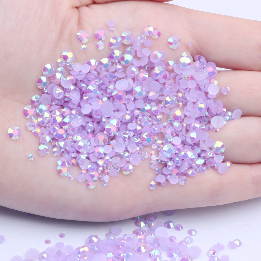 Resin Rhinestones Light Purple AB 2mm 3mm 4mm 5mm 6mm Round FlatBack Non Hotfix Glue On Gems Beads DIY Wedding Dress Chain
Resin Rhinestones Light Purple AB 2mm 3mm 4mm 5mm 6mm Round FlatBack Non Hotfix Glue On Gems Beads DIY Wedding Dress Chain