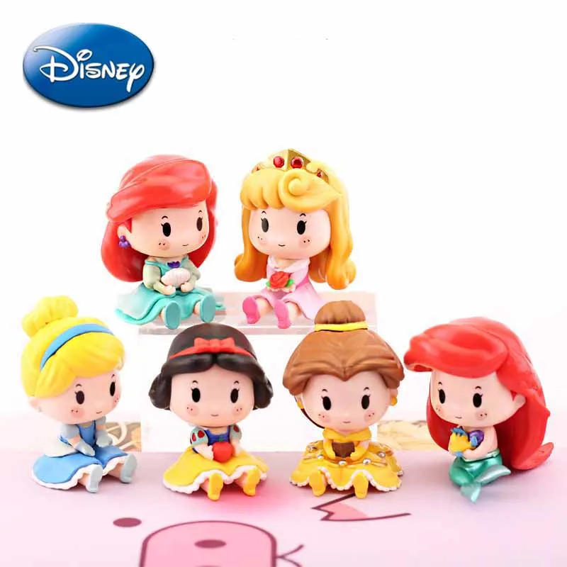 6Pcs/Set Disney Princess Q Version Action Figure Snow White Cinderella Ariel Kawaii Anime Figures Home Decoration Children Gifts
6Pcs/Set Disney Princess Q Version Action Figure Snow White Cinderella Ariel Kawaii Anime Figures Home Decoration Children Gifts