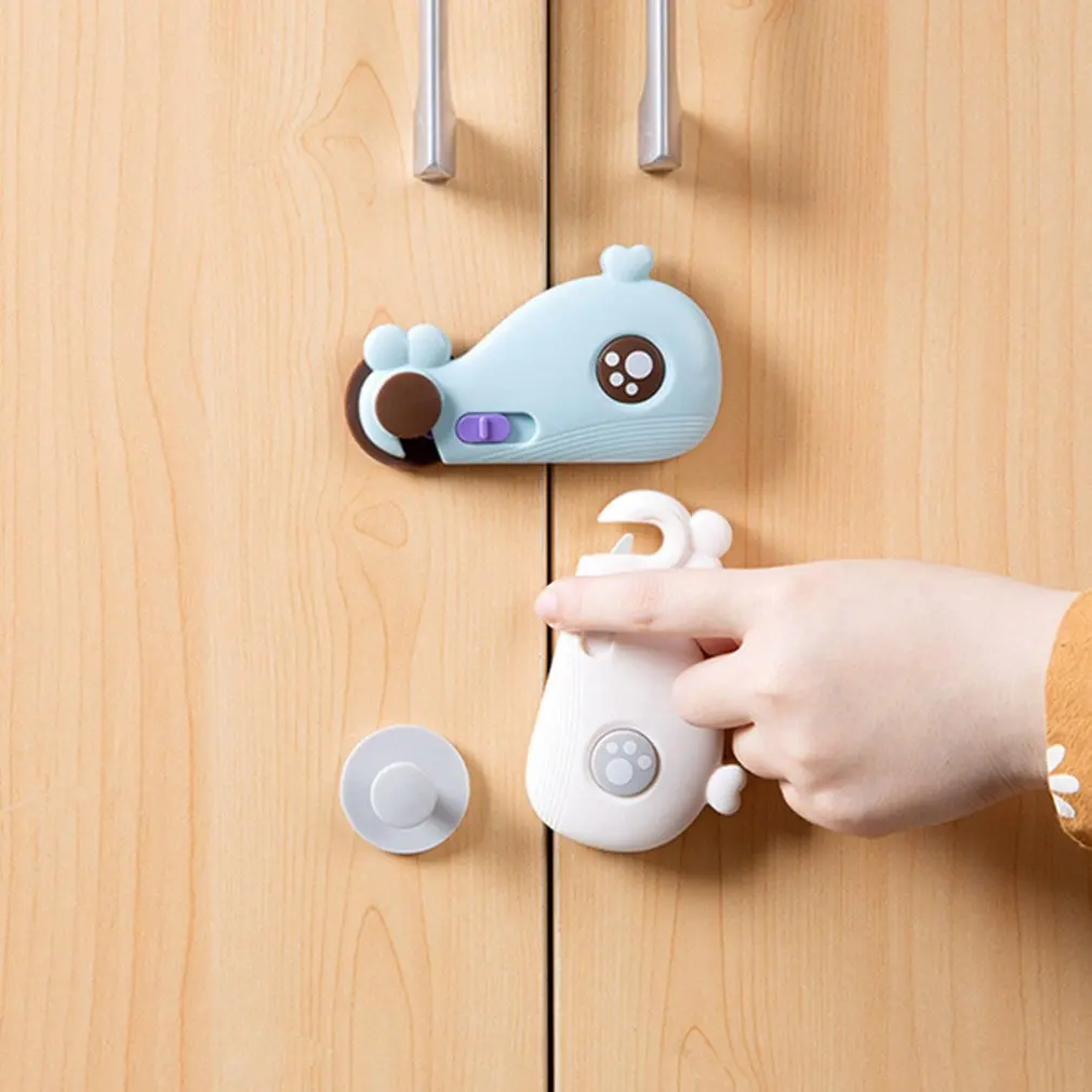 Lovely Whale Shaped Cabinet Security Lock Baby Care Buckle for Door Drawer Wardrobe Protecting Children Safety Lock
Lovely Whale Shaped Cabinet Security Lock Baby Care Buckle for Door Drawer Wardrobe Protecting Children Safety Lock