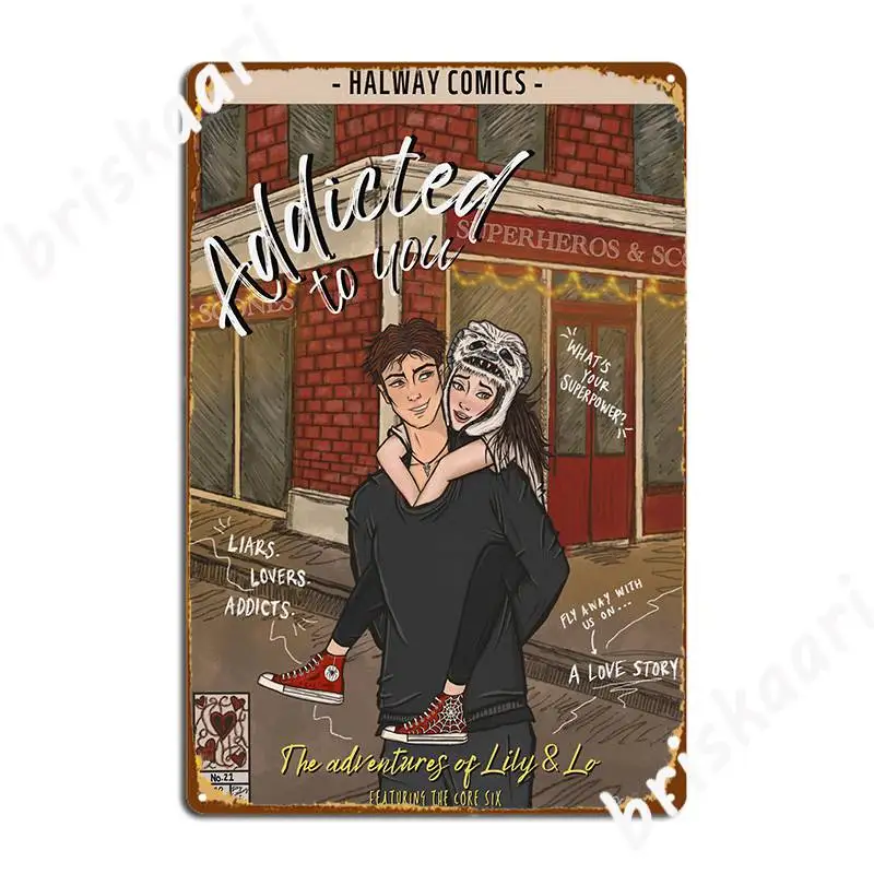 Lily And Loren From The Addicted Series Metal Sign Plaques Cave Pub Club Home Designing Tin Sign Poster
Lily And Loren From The Addicted Series Metal Sign Plaques Cave Pub Club Home Designing Tin Sign Poster