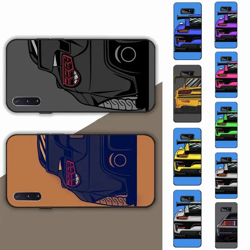 

Japan JDM Sports Cars Comic Phone Case for Samsung Note 5 7 8 9 10 20 pro plus lite ultra A21 12 72
