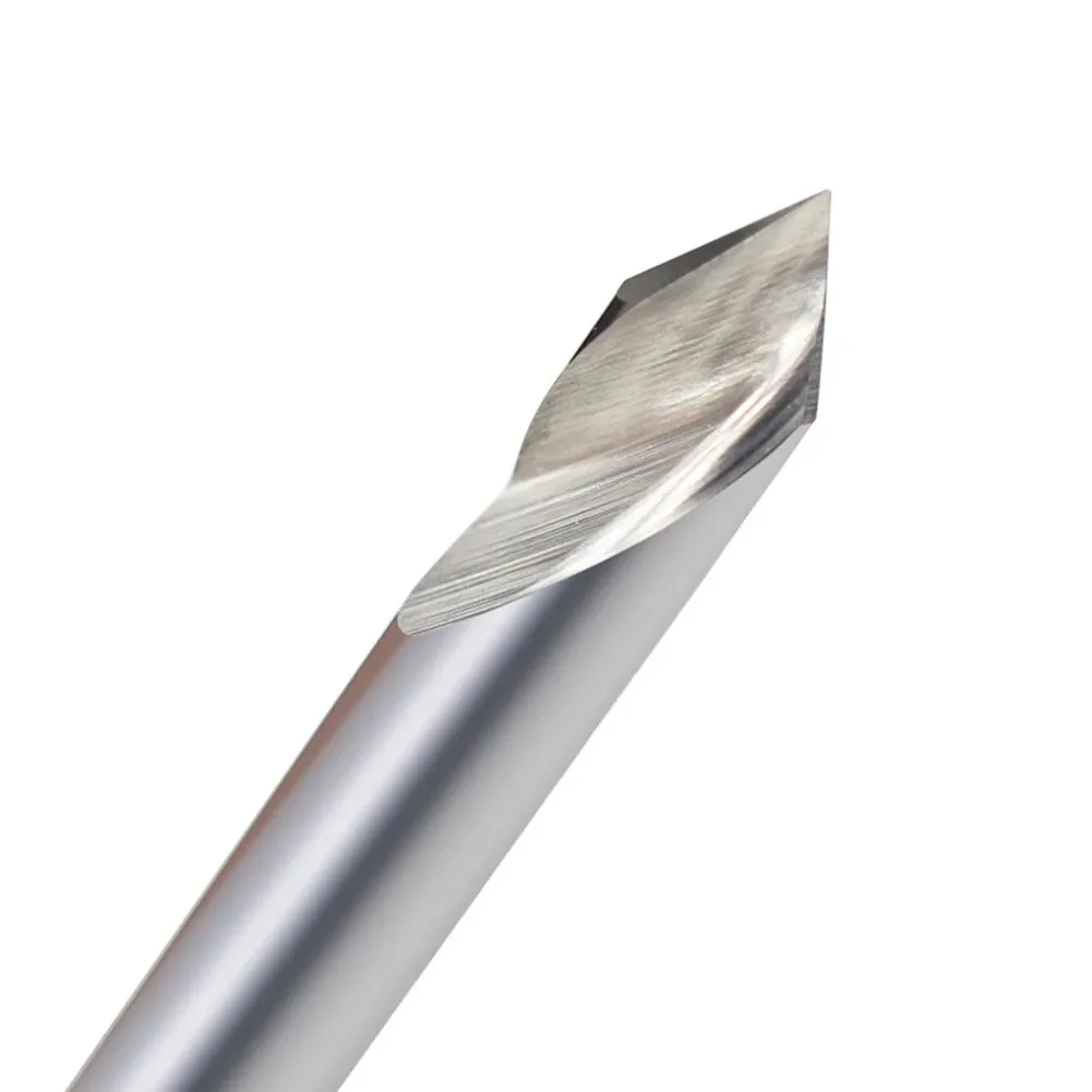 3.175mm V Shape Tip End Milling Cutter 20-60 Degree Tip Carbide 3D Engraving Bit 20/30/45/60 Degrees Tip 0.1 0.2 0.3mm Carbide
3.175mm V Shape Tip End Milling Cutter 20-60 Degree Tip Carbide 3D Engraving Bit 20/30/45/60 Degrees Tip 0.1 0.2 0.3mm Carbide