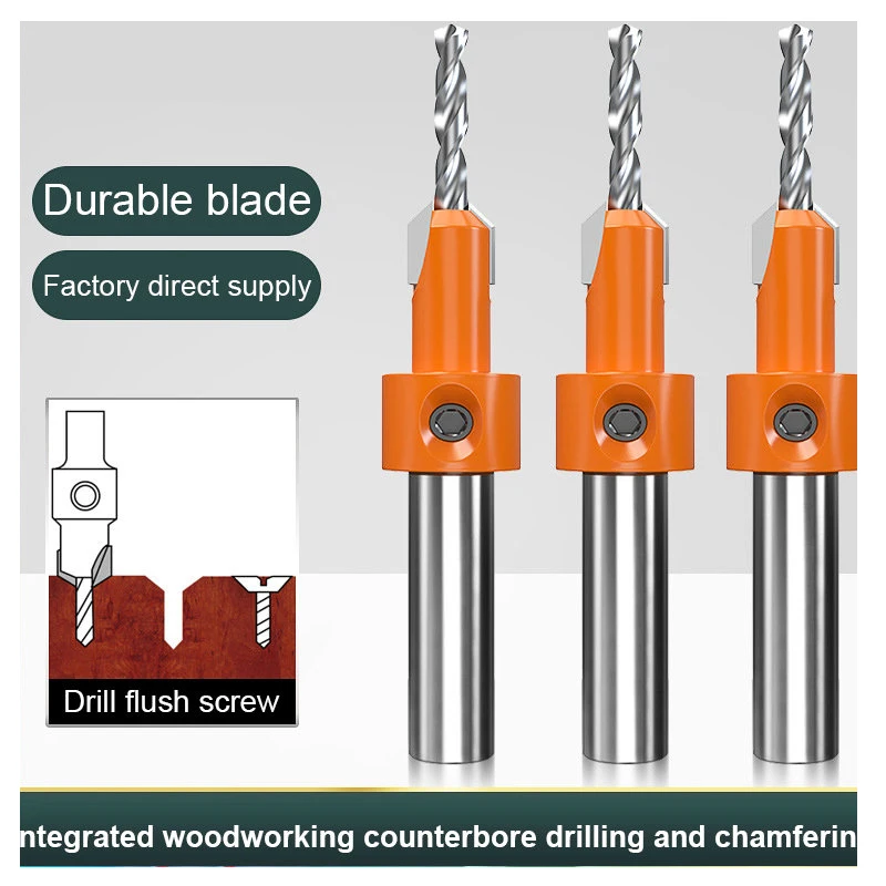 8mm/10mm Woodworking Countersink Router Bit Set Screw Extractor Remon Demolition Drill Bits Milling Cutter
8mm/10mm Woodworking Countersink Router Bit Set Screw Extractor Remon Demolition Drill Bits Milling Cutter