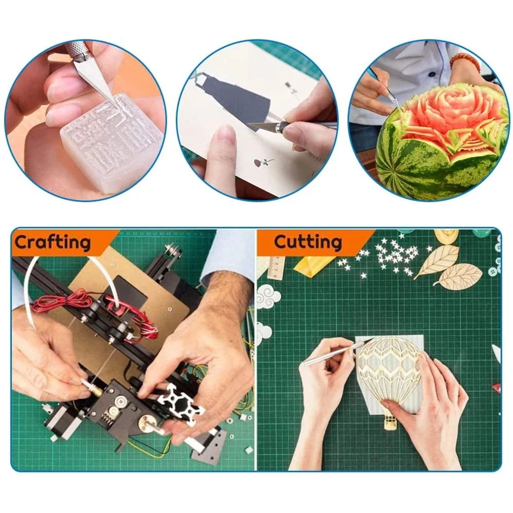 13Pcs Set Art Carving Cutter With Box Paper Sticker Cutter Wood Carving Blade Couteau De Poche Pliant Nextool Couteau Papillon
13Pcs Set Art Carving Cutter With Box Paper Sticker Cutter Wood Carving Blade Couteau De Poche Pliant Nextool Couteau Papillon