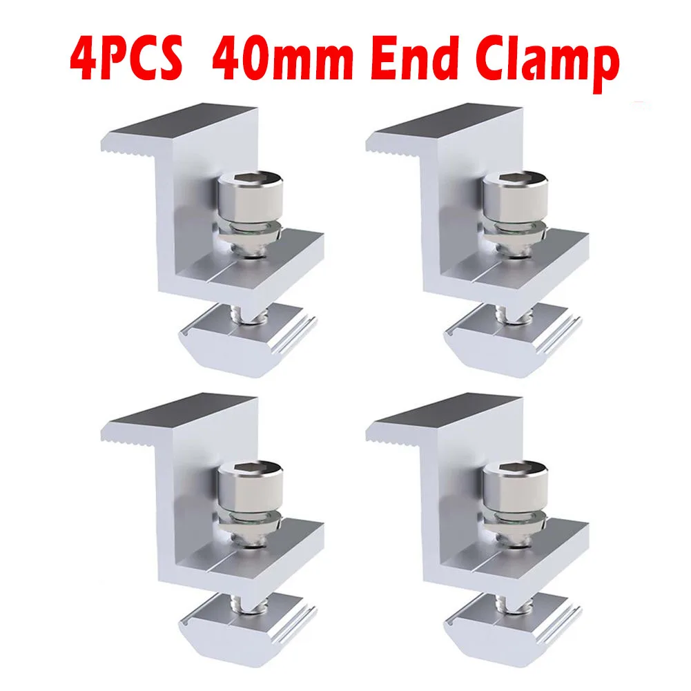 Für 40-45mm Gerahmte Solarpanels Solar-Endklemme Sonnenkollektor 40 X 40/45 Mm Aluminium Silber Verstellbar 4/12 Stück
Für 40-45mm Gerahmte Solarpanels Solar-Endklemme Sonnenkollektor 40 X 40/45 Mm Aluminium Silber Verstellbar 4/12 Stück