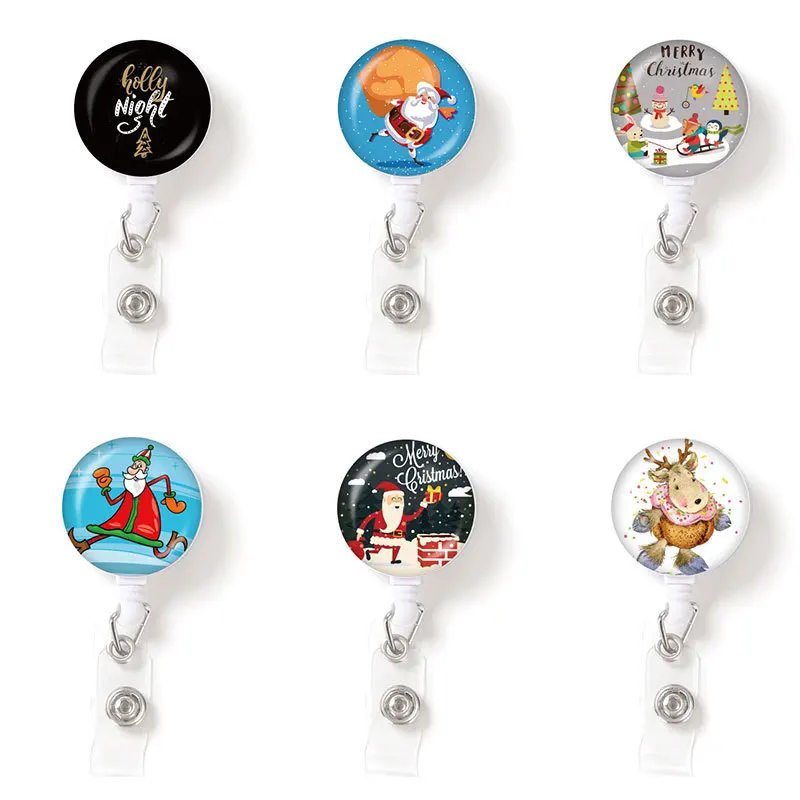 Merry Christmas Retractable Badge Card Clip Holder for Office Staff Employees ID Tag Id Badge Holder Badge Reels
Merry Christmas Retractable Badge Card Clip Holder for Office Staff Employees ID Tag Id Badge Holder Badge Reels