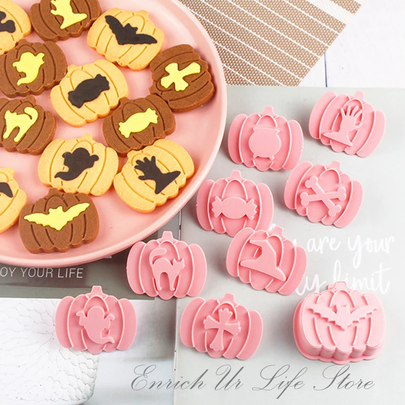 9 шт. набор для выпечки на Хэллоуин, форма в форме тыквы, полый соус, варенье, заполненные формы для печенья, форма для помадки, торт, инструмен...
9 шт. набор для выпечки на Хэллоуин, форма в форме тыквы, полый соус, варенье, заполненные формы для печенья, форма для помадки, торт, инструмен...