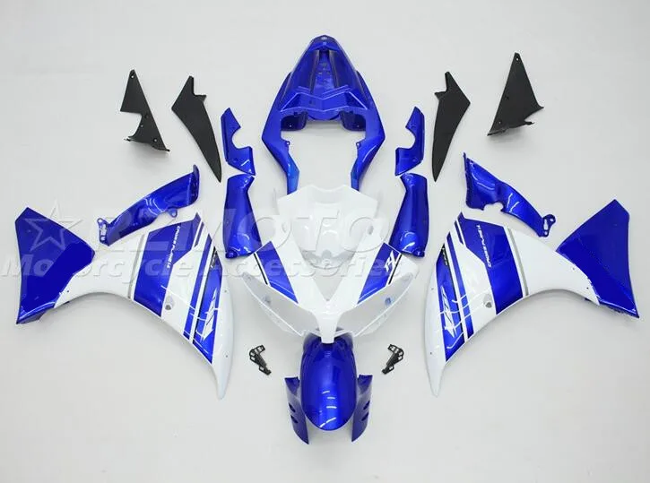 New ABS Fairings Kit For Yamaha YZF R1 2012 2013 2014 12 13 14 motorbike ABS Fairing Bodywork Set High quality White Blue
New ABS Fairings Kit For Yamaha YZF R1 2012 2013 2014 12 13 14 motorbike ABS Fairing Bodywork Set High quality White Blue