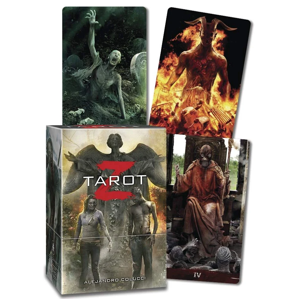 Dark Themes Tarot Z Kit Tarot Cards Funny Board Game Zombie Tarot Deck English For Families Children Kids
Dark Themes Tarot Z Kit Tarot Cards Funny Board Game Zombie Tarot Deck English For Families Children Kids