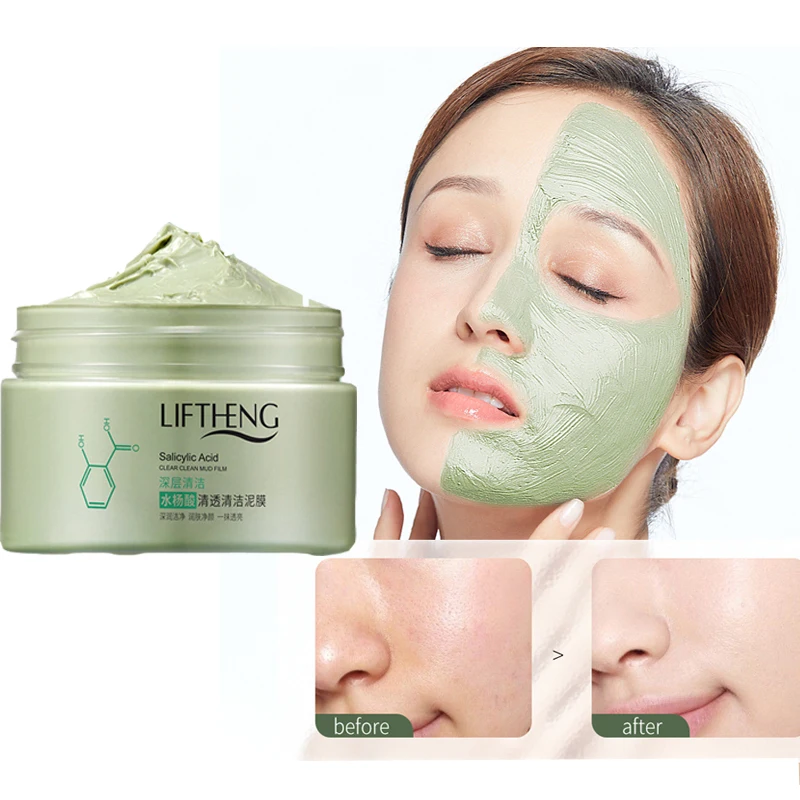 Salicylic Acid Clean Face Mask Blackhead Remover Acne Clay Mask Cream Oil Control Moisturizing Mud Mask Skin Care Cosmetics 100g
Salicylic Acid Clean Face Mask Blackhead Remover Acne Clay Mask Cream Oil Control Moisturizing Mud Mask Skin Care Cosmetics 100g