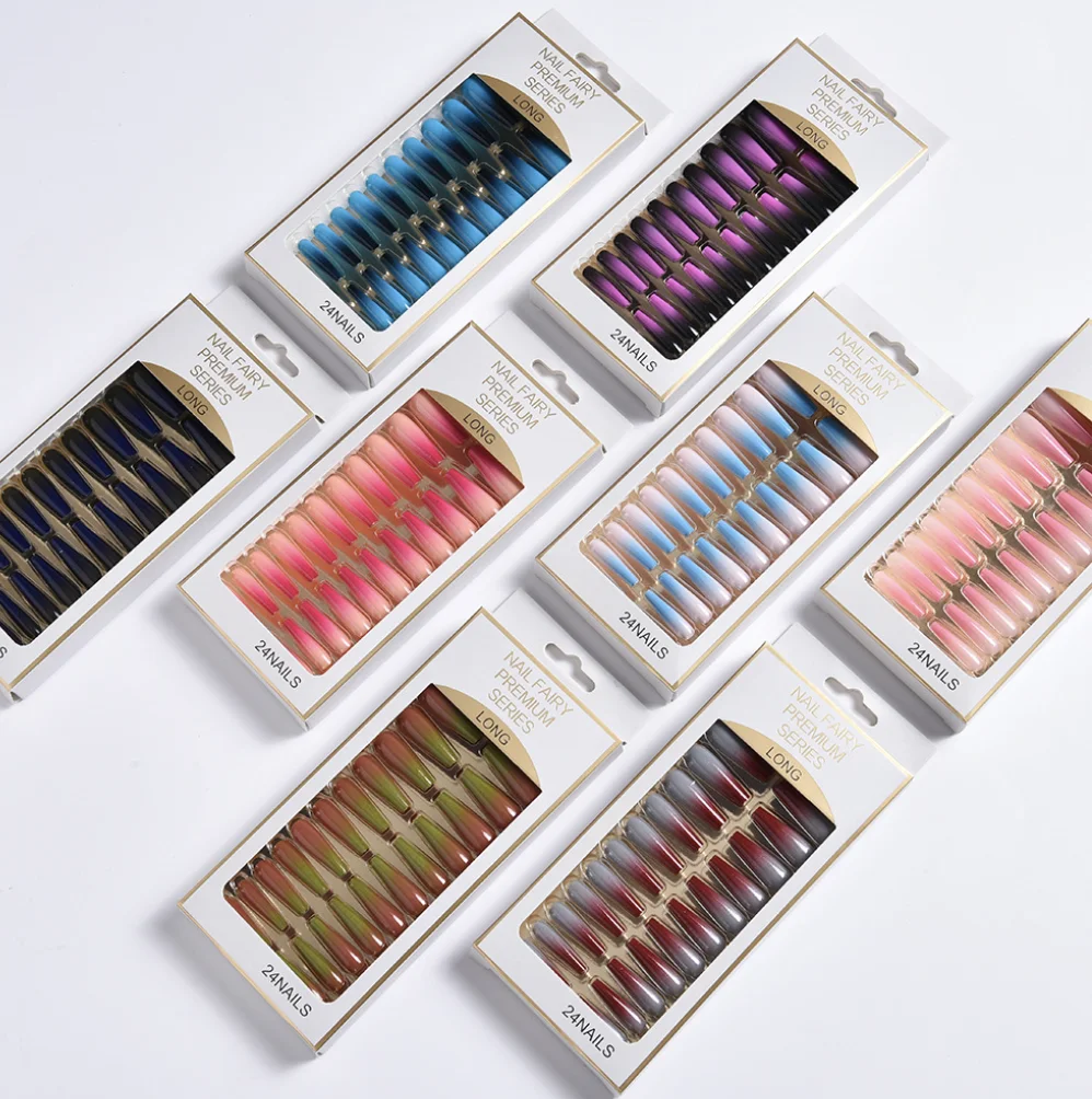 Сверхдлинный балетный накладной ноготь для ногтей искусственный маникюр Дизайн ногтей накладные ногти с клеем градиентный глянцевый гвоз...
Сверхдлинный балетный накладной ноготь для ногтей искусственный маникюр Дизайн ногтей накладные ногти с клеем градиентный глянцевый гвоз...