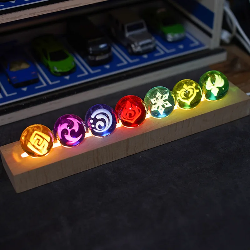 Genshin Impact Crystal Ball Ночник из дерева
Genshin Impact Crystal Ball Ночник из дерева